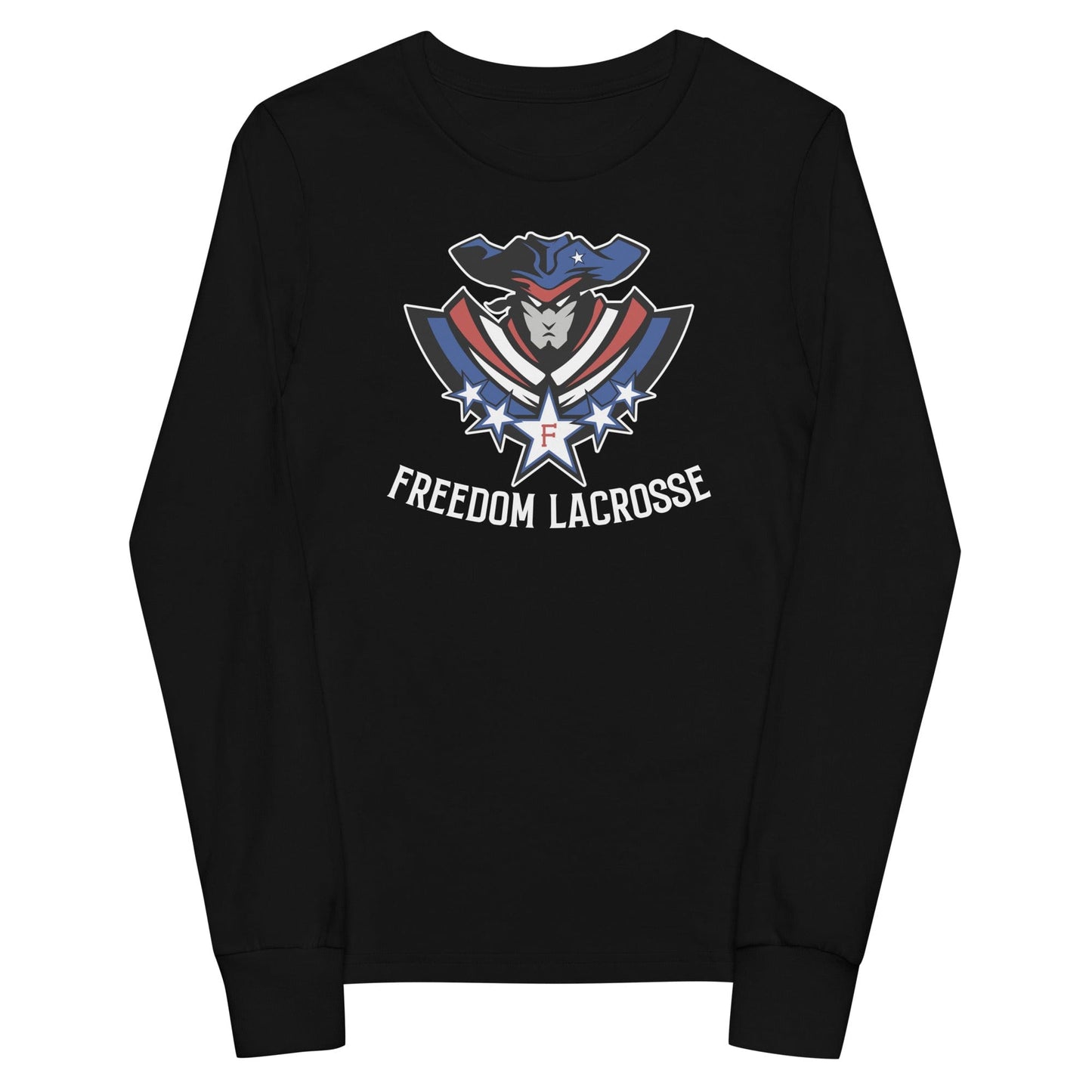 Freedom Lacrosse Youth Cotton Long Sleeve T-Shirt Signature Lacrosse