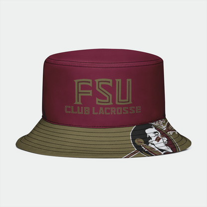 FSU Club Lacrosse Adult Bucket Hat Signature Lacrosse