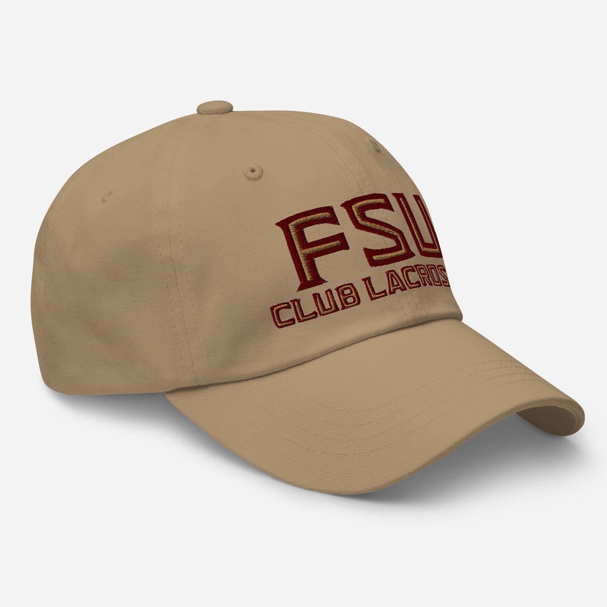FSU Club Lacrosse Adult Dad Hat Signature Lacrosse