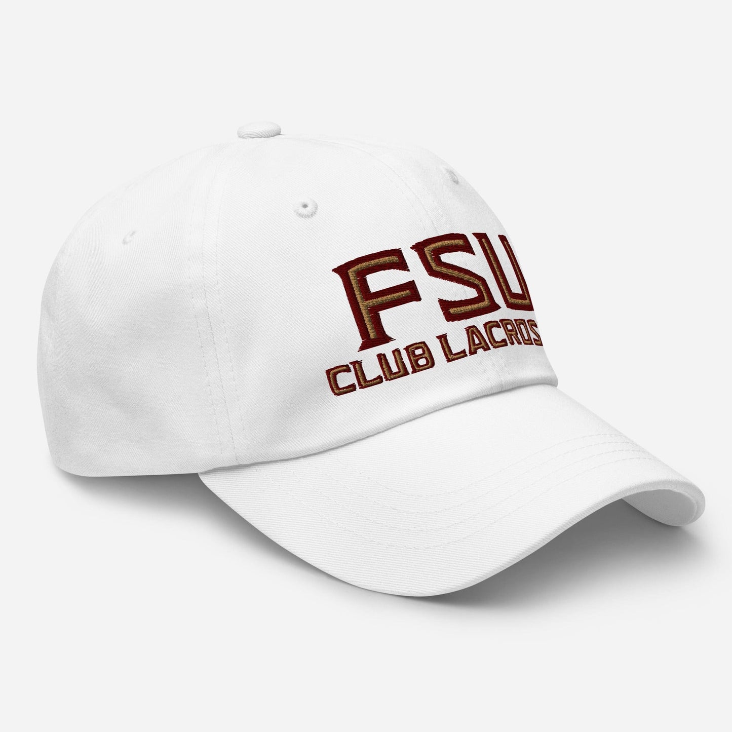FSU Club Lacrosse Adult Dad Hat Signature Lacrosse