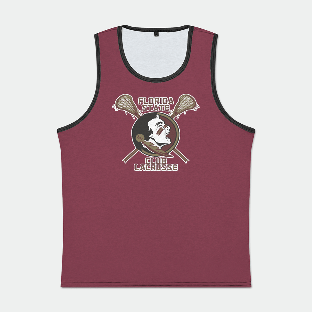 FSU Club Lacrosse Adult Men's Tank Top Signature Lacrosse