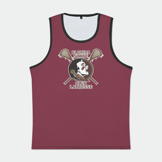 FSU Club Lacrosse Adult Men's Tank Top Signature Lacrosse