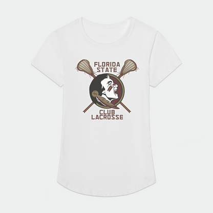 FSU Club Lacrosse Adult Women's Sport T-Shirt Signature Lacrosse