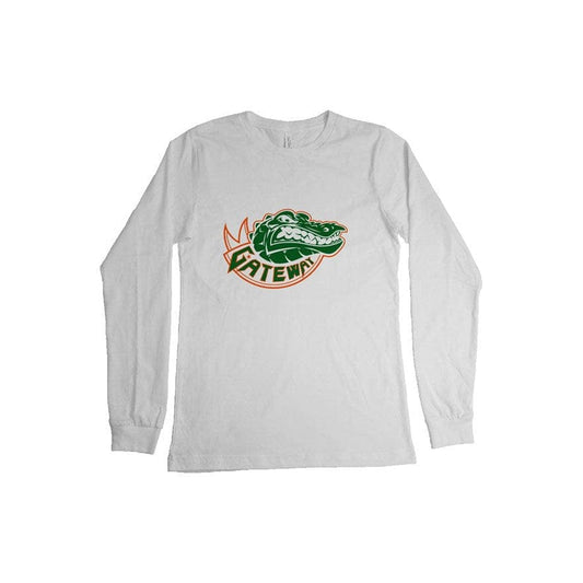Gateway Gators Lacrosse Adult Cotton Long Sleeve T-Shirt Signature Lacrosse