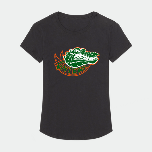 Gateway Gators Lacrosse Adult Women's Sport T-Shirt Signature Lacrosse