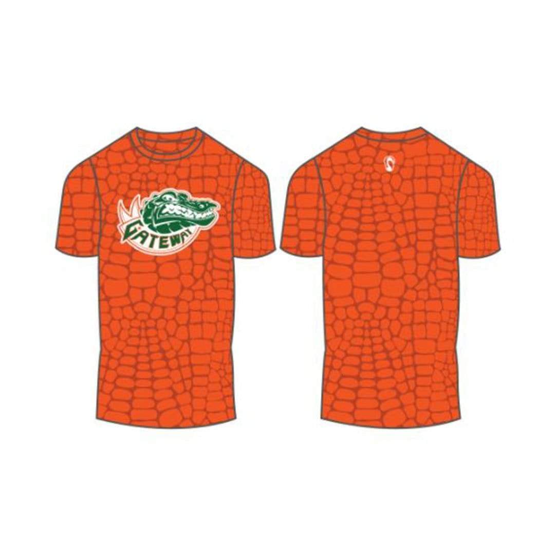 Gateway Gators Lacrosse Men's Performance Short Sleeve Shooter Shirt (Sold Seperately) Signature Lacrosse