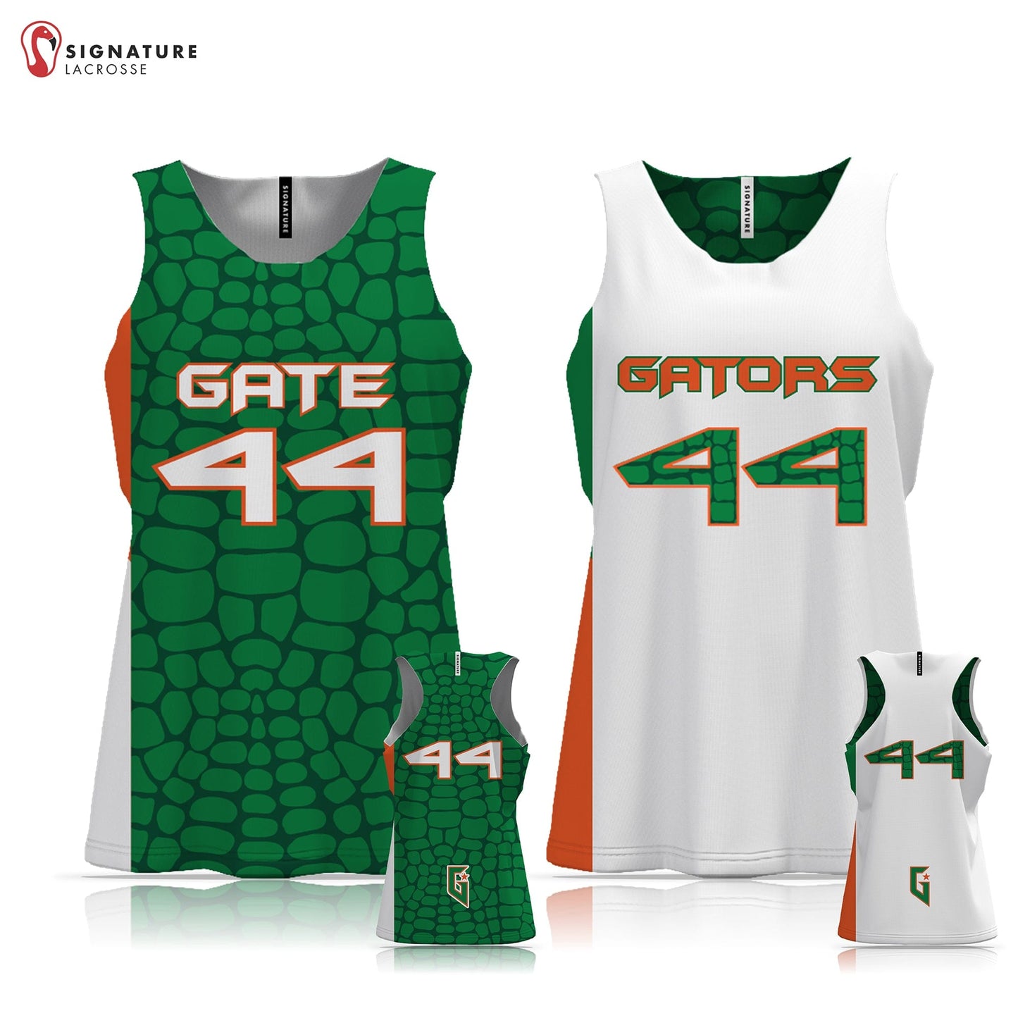 Gateway Gators Lacrosse Women's Game Pinnie: 5/6 Signature Lacrosse
