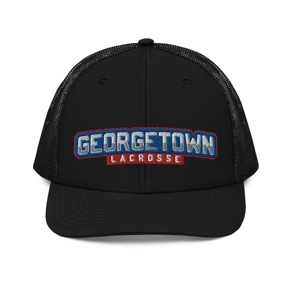Georgetown Lacrosse Richardson Trucker Hat Signature Lacrosse