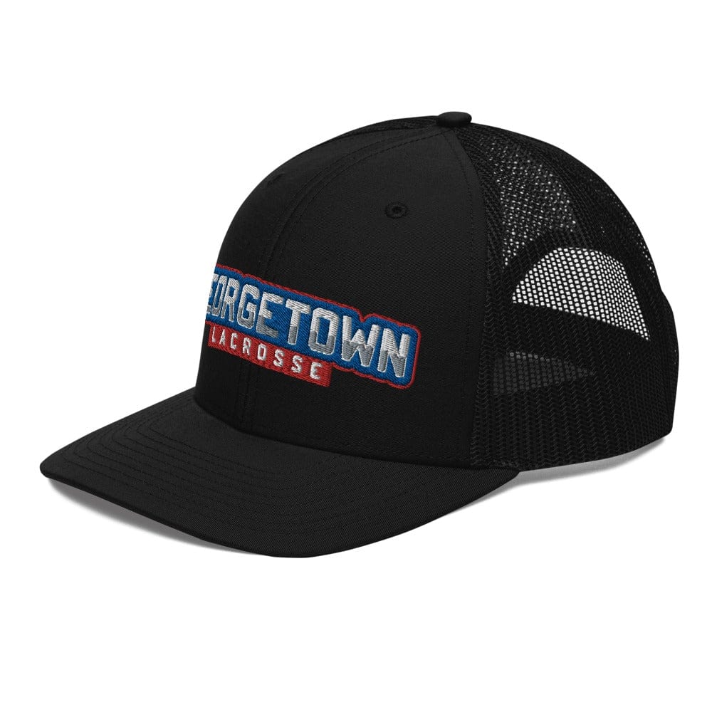 Georgetown Lacrosse Richardson Trucker Hat Signature Lacrosse