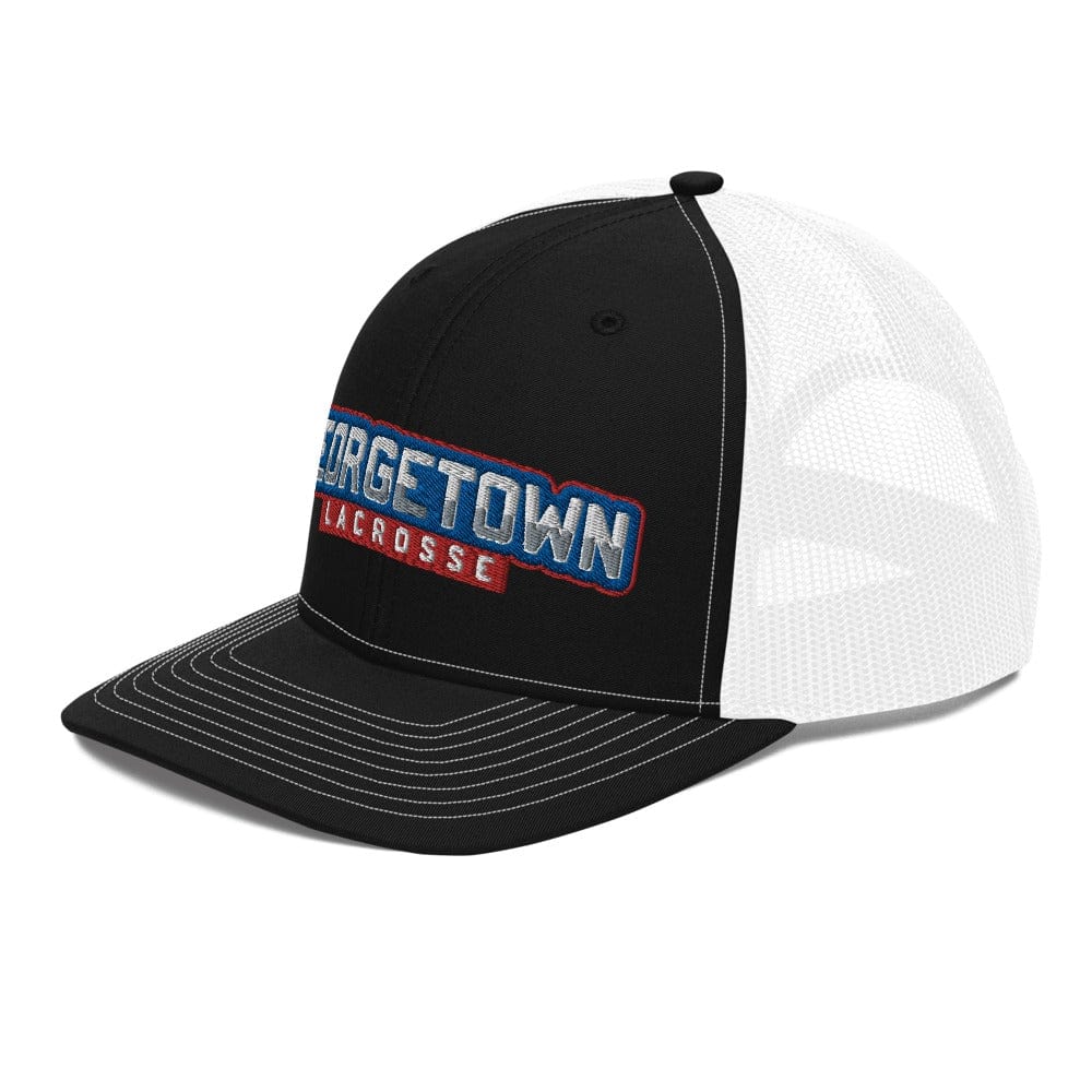 Georgetown Lacrosse Richardson Trucker Hat Signature Lacrosse