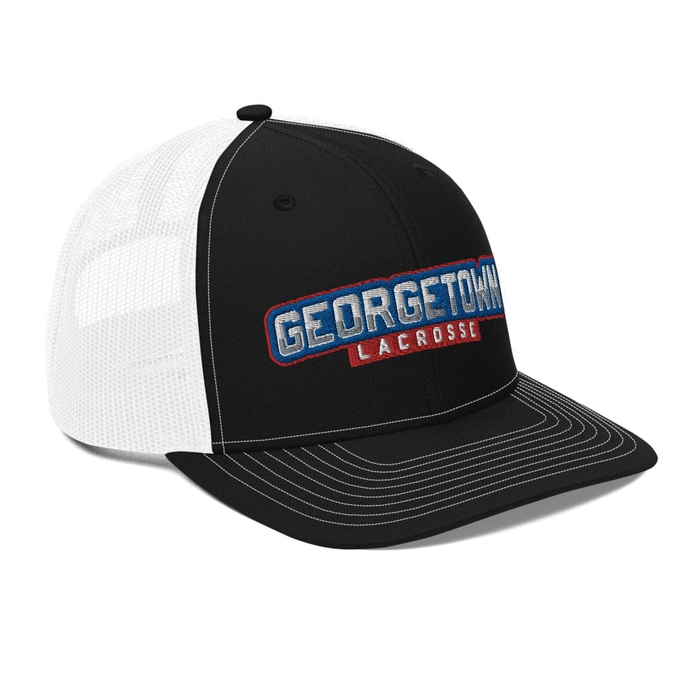 Georgetown Lacrosse Richardson Trucker Hat Signature Lacrosse