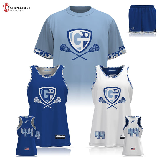 Georgetown-Triton Youth Lacrosse Women's 3 Piece Player Game Package Signature Lacrosse