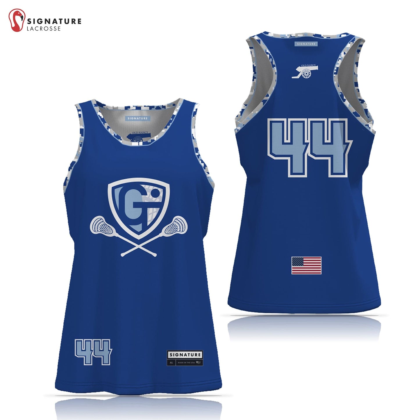 Georgetown-Triton Youth Lacrosse Women's Player Reversible Game Pinnie Signature Lacrosse
