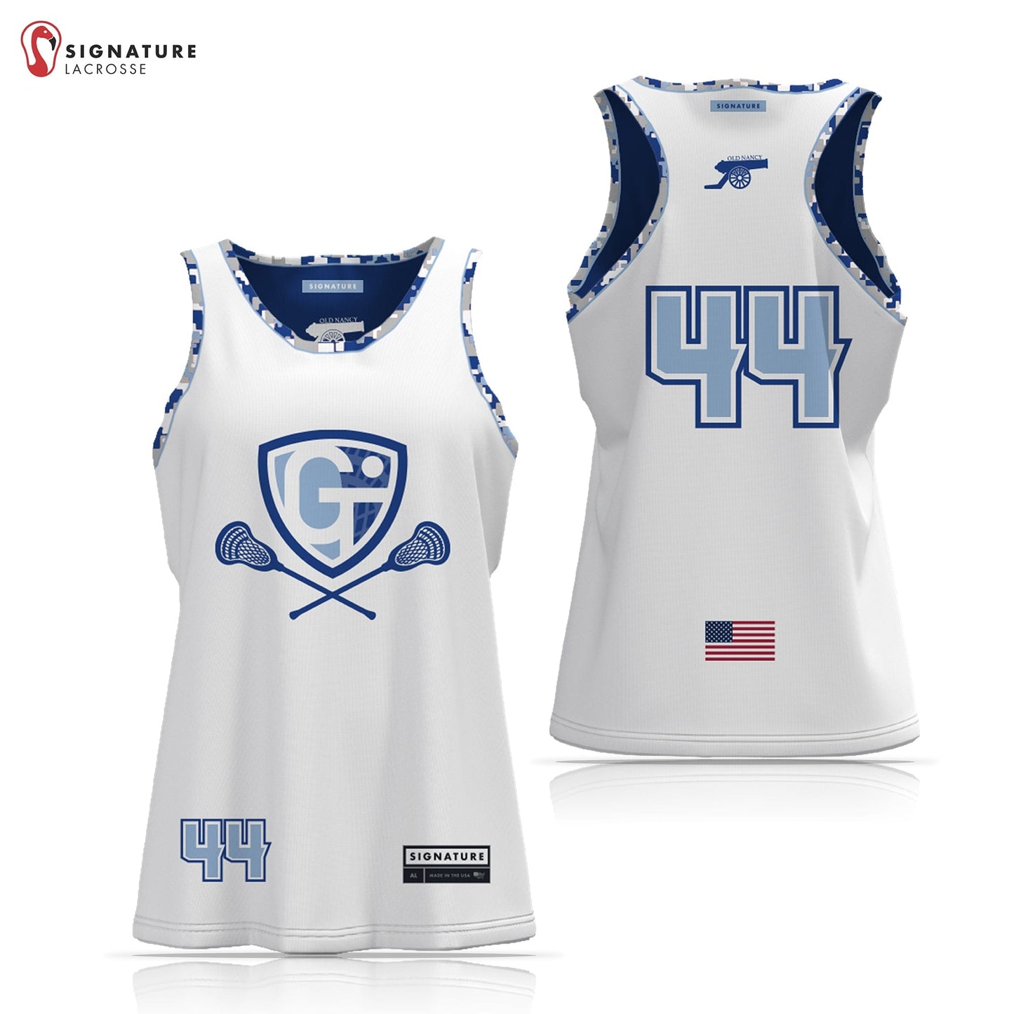 Georgetown-Triton Youth Lacrosse Women's Player Reversible Game Pinnie Signature Lacrosse