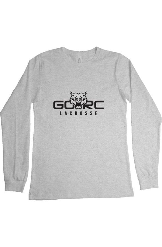 Gorc Wildcat Lacrosse Adult Cotton Long Sleeve T-Shirt Signature Lacrosse