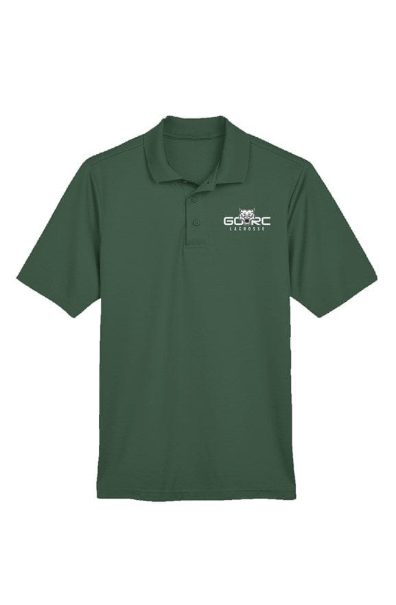 Gorc Wildcat Lacrosse Adult Performance Polo Signature Lacrosse