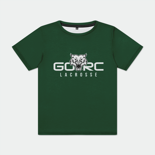Gorc Wildcat Lacrosse Youth Sport T-Shirt Signature Lacrosse