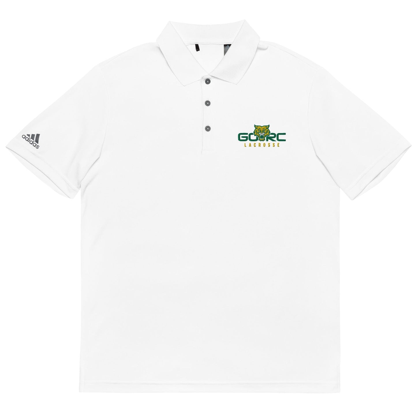 Gorc Wildcats Lacrosse Adult Adidas Performance Polo Signature Lacrosse