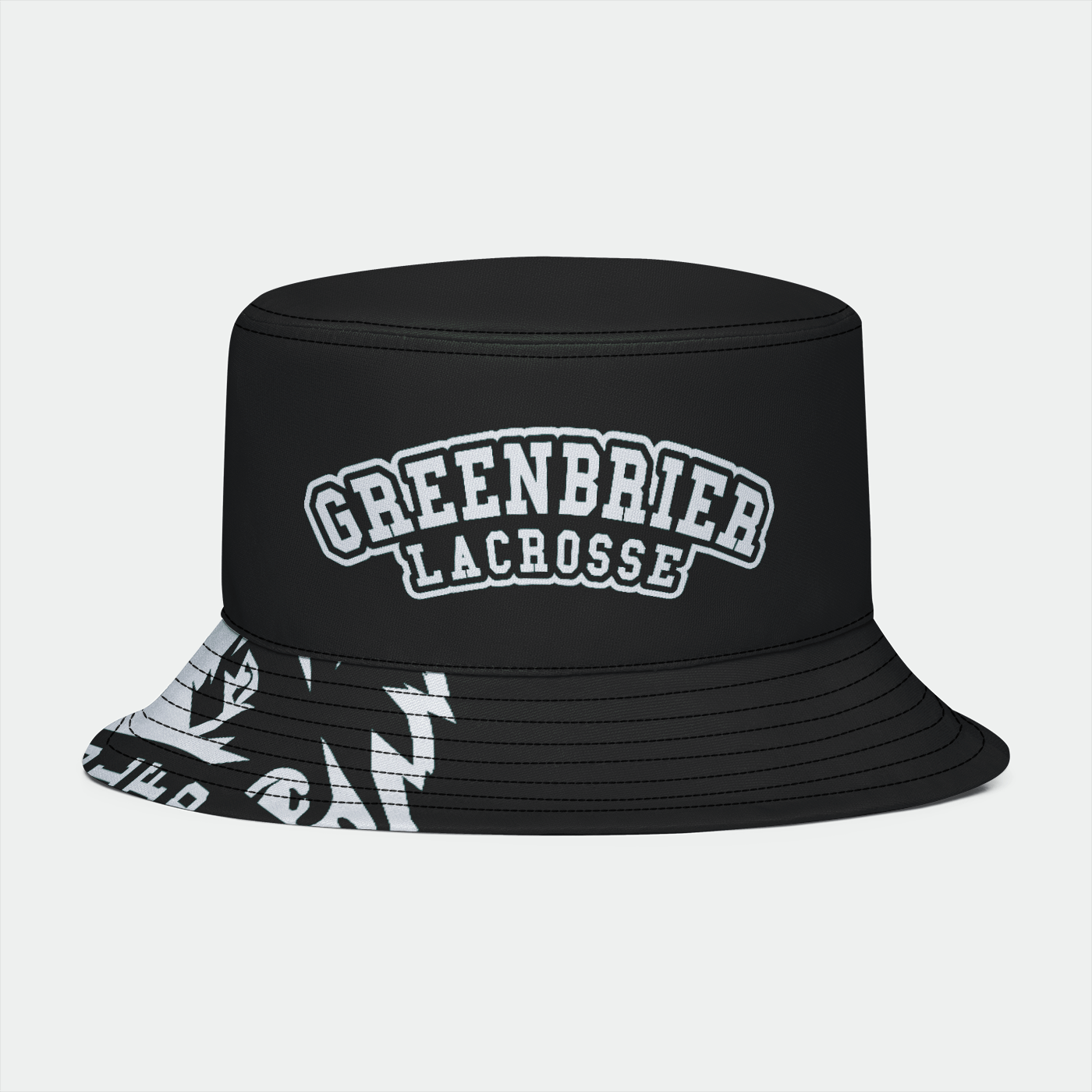 Greenbrier Lacrosse Adult Bucket Hat Signature Lacrosse