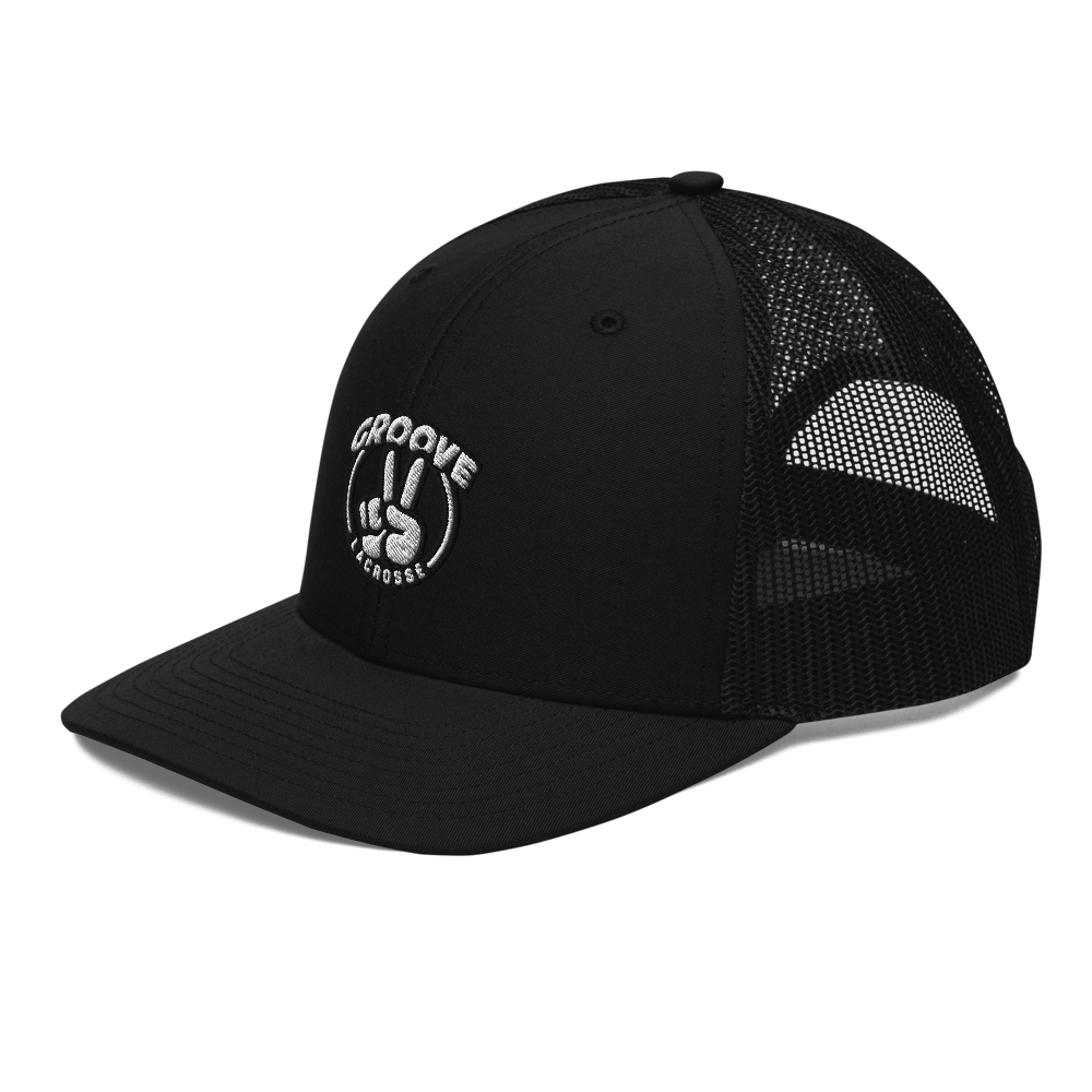 Groove Lacrosse Richardson Trucker Hat Signature Lacrosse