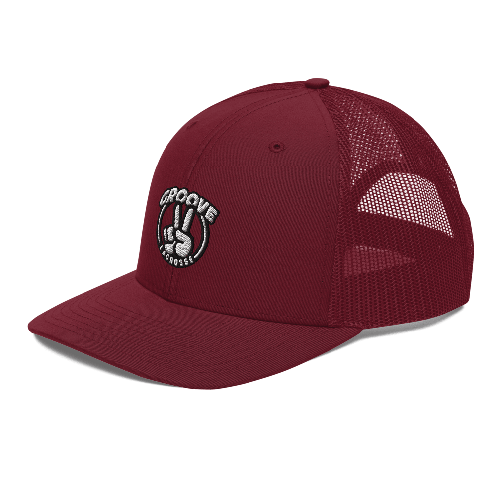 Groove Lacrosse Richardson Trucker Hat Signature Lacrosse