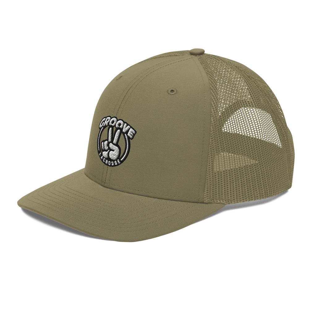 Groove Lacrosse Richardson Trucker Hat Signature Lacrosse