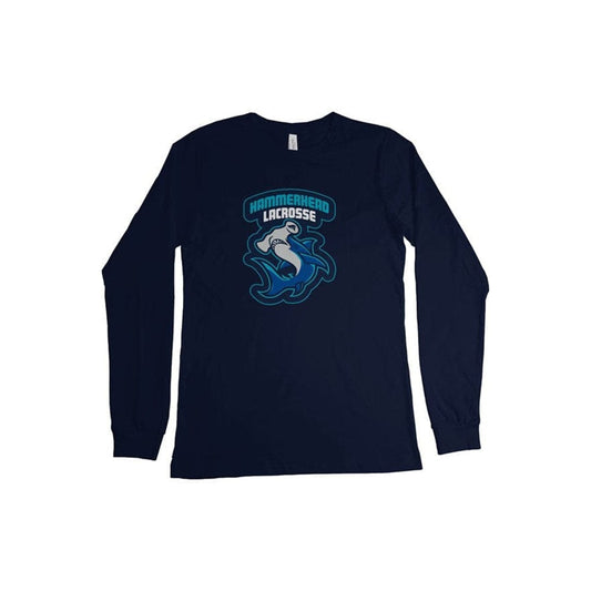 Hammerhead Lacrosse Adult Cotton Long Sleeve T-Shirt Signature Lacrosse