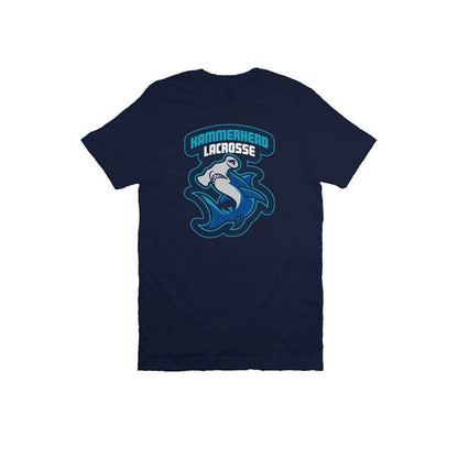 Hammerhead Lacrosse Adult Cotton Short Sleeve T-Shirt Signature Lacrosse