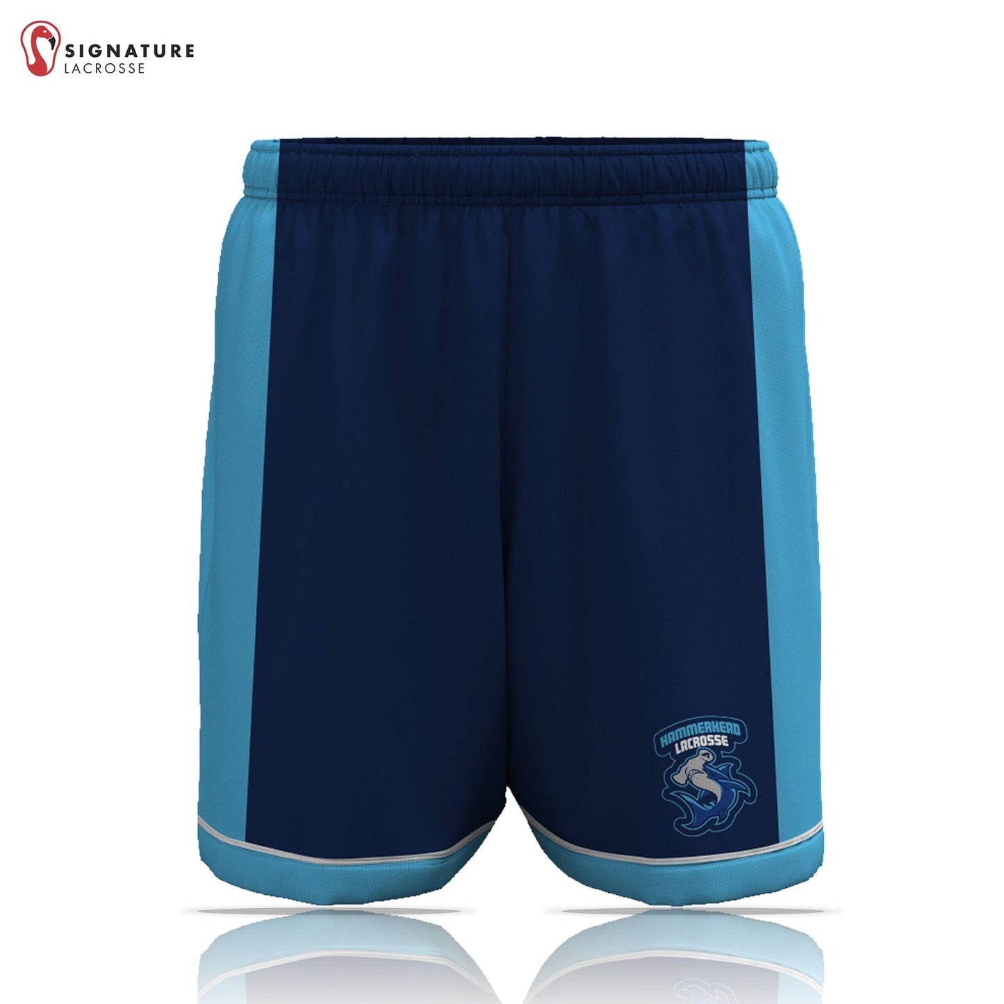 Hammerhead Lacrosse Men's Player Game Shorts: U12 Signature Lacrosse