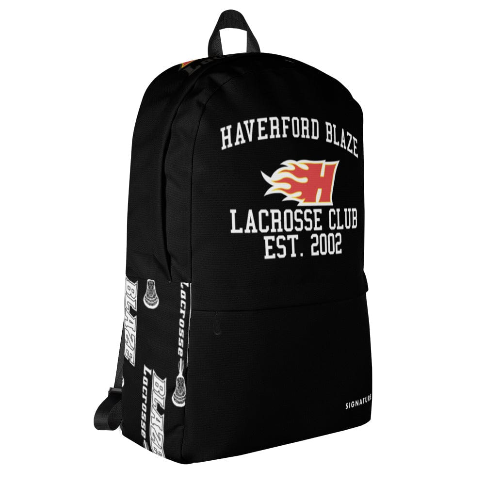 Haverford Blaze Lacrosse Backpack Signature Lacrosse