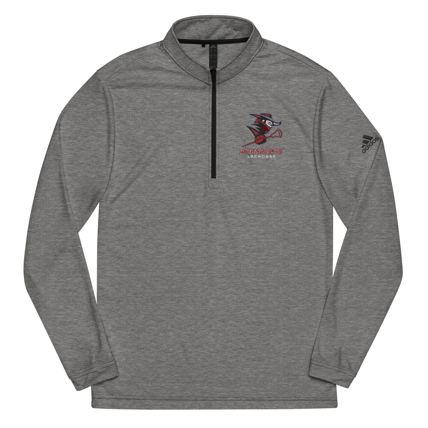 Henderson Wranglers Lacrosse Adult Men's 1/4 Adidas Performance Pullover Signature Lacrosse