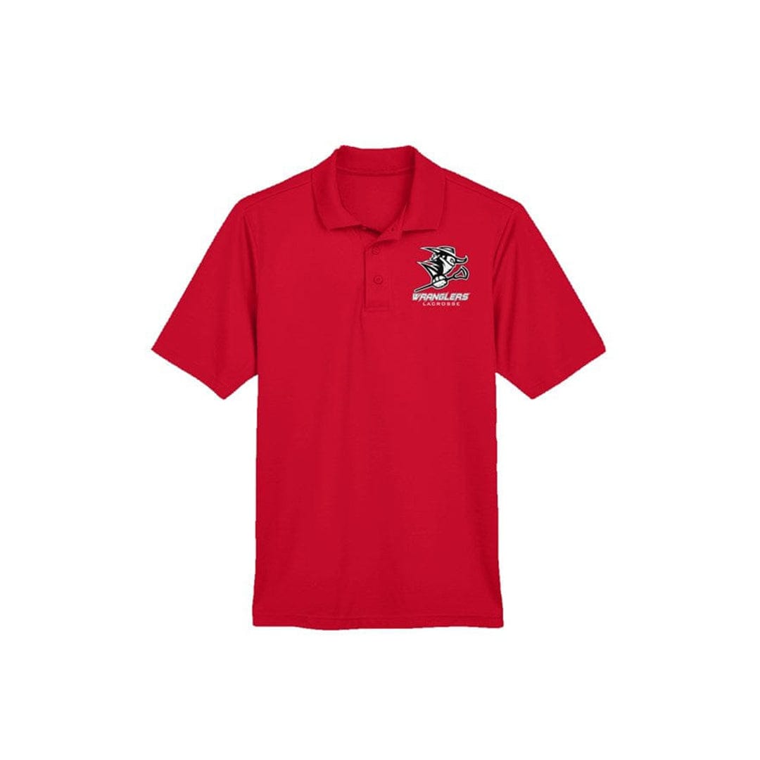 Henderson Wranglers Lacrosse Adult Performance Polo Signature Lacrosse