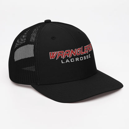 Henderson Wranglers Lacrosse Adult Richardson Trucker Hat Signature Lacrosse