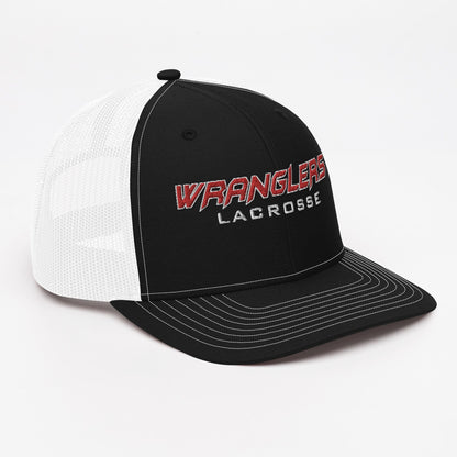 Henderson Wranglers Lacrosse Adult Richardson Trucker Hat Signature Lacrosse