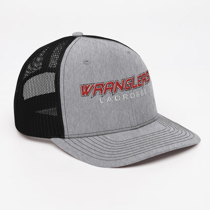 Henderson Wranglers Lacrosse Adult Richardson Trucker Hat Signature Lacrosse