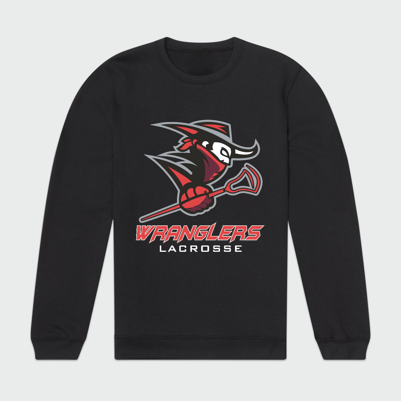 Henderson Wranglers Lacrosse Adult Sport Sweatshirt Signature Lacrosse