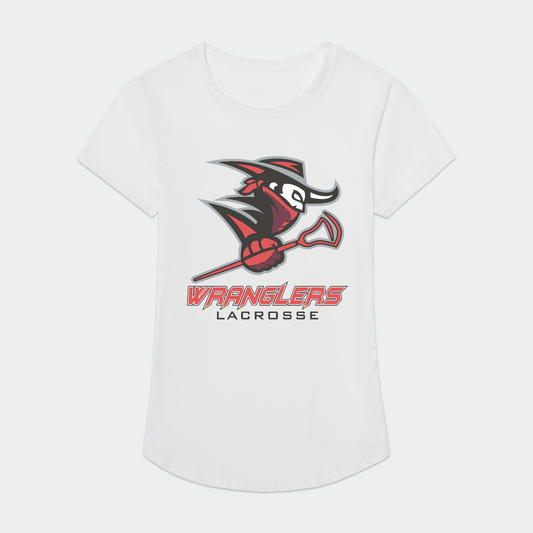 Henderson Wranglers Lacrosse Adult Women's Sport T-Shirt Signature Lacrosse