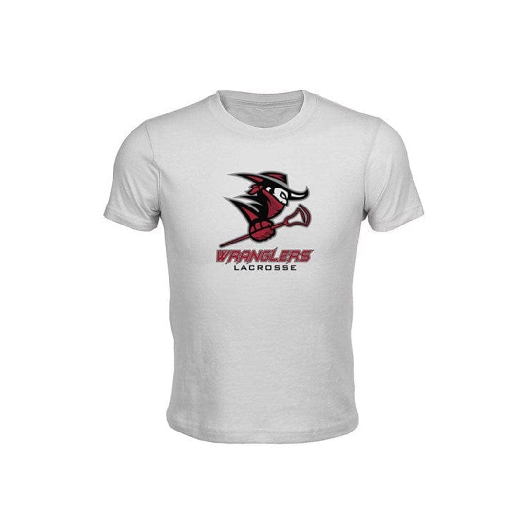 Henderson Wranglers Lacrosse Youth Cotton Short Sleeve T-Shirt Signature Lacrosse