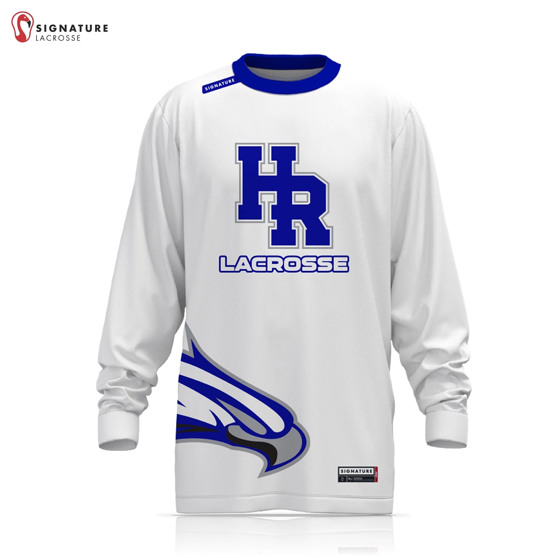 Highlands Ranch High School Lacrosse Men’s Long Sleeve Shooting Shirt Signature Lacrosse