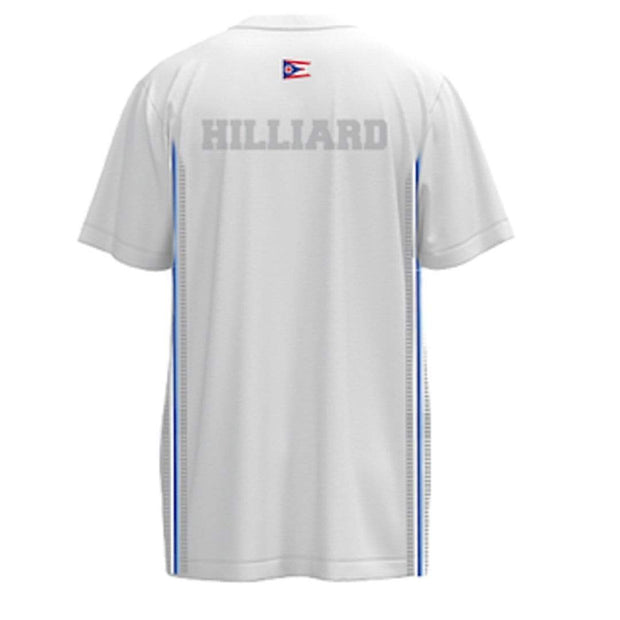 Hilliard Optimist Lacrosse 2.0 Unisex Performance Short Sleeve Shooting Shirt - Basic 2.0 Signature Lacrosse