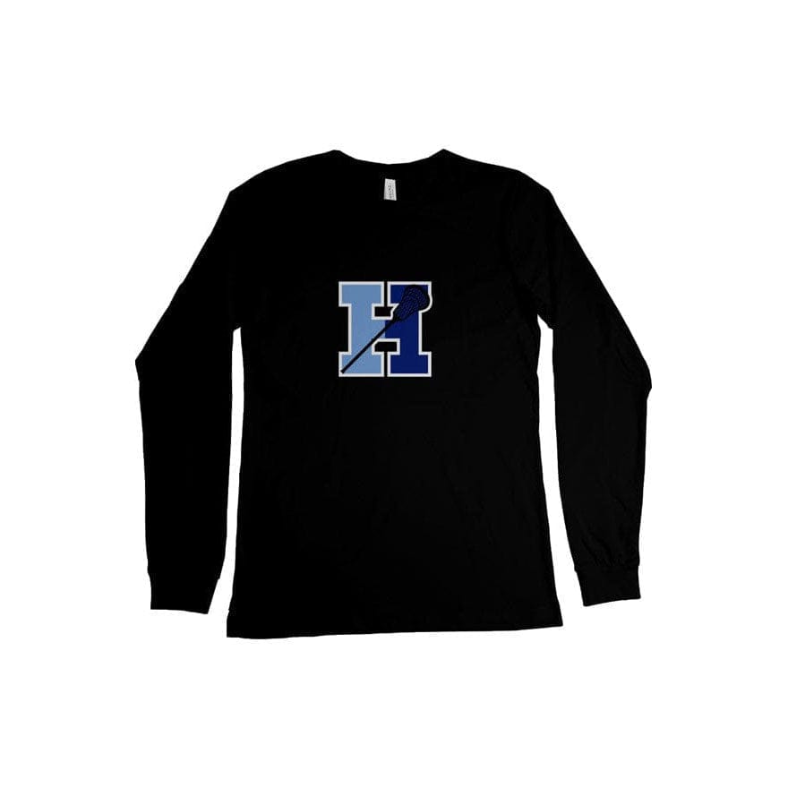 Hilliard Optimist Lacrosse Adult Cotton Long Sleeve T-Shirt Signature Lacrosse