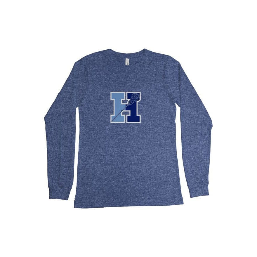 Hilliard Optimist Lacrosse Adult Cotton Long Sleeve T-Shirt Signature Lacrosse
