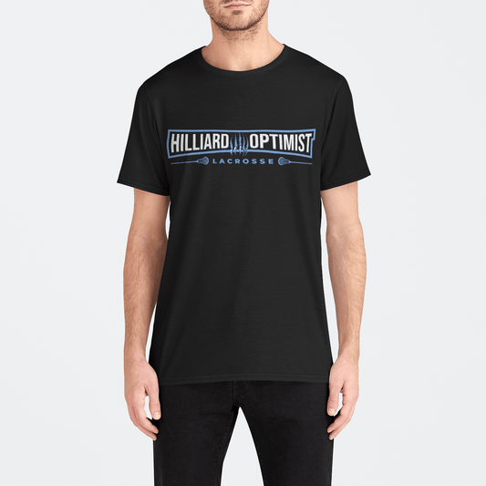 Hilliard Optimist Lacrosse Adult Men's Sport T-Shirt Signature Lacrosse