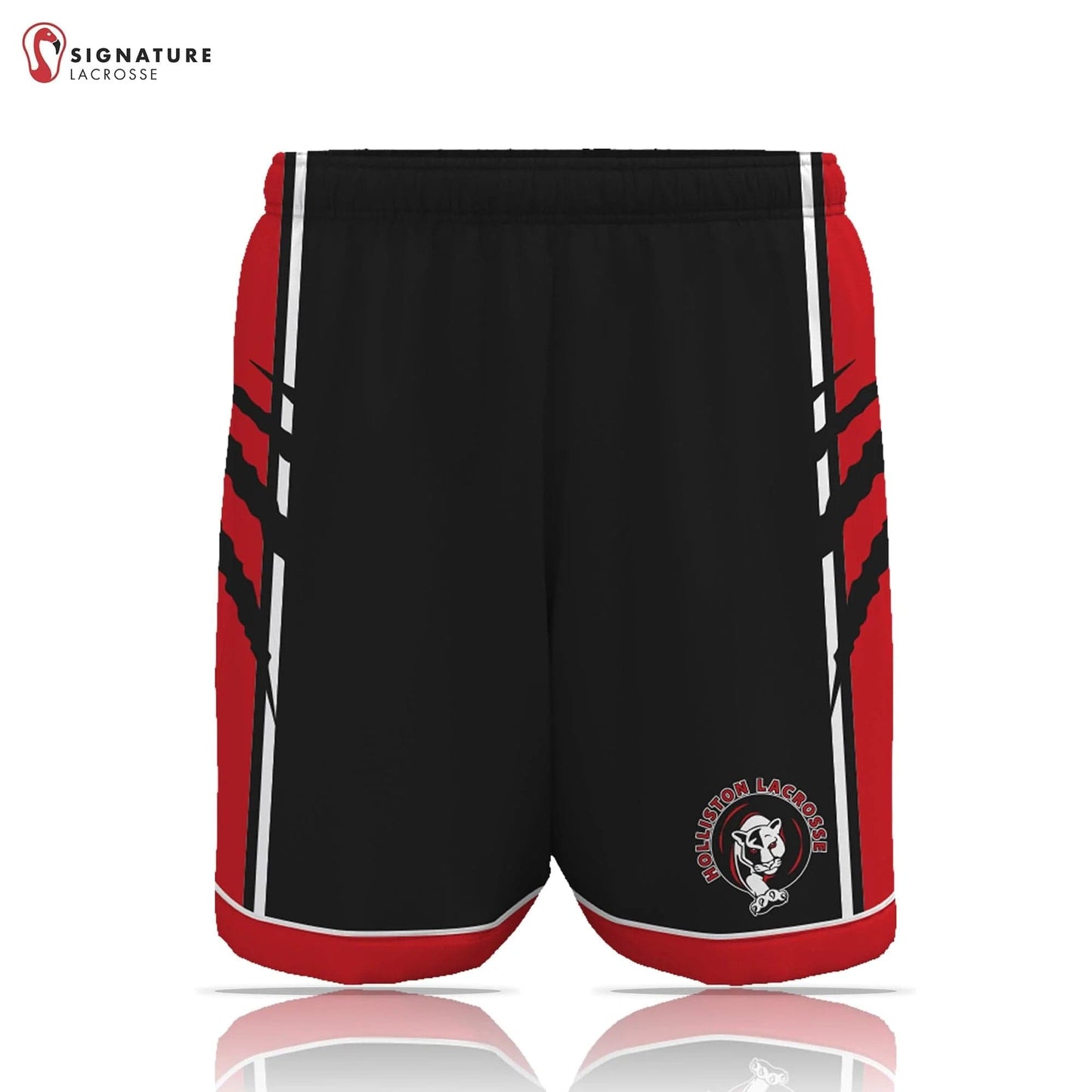 Holliston Youth Lacrosse Men's Game Shorts: Grade K-2 Signature Lacrosse