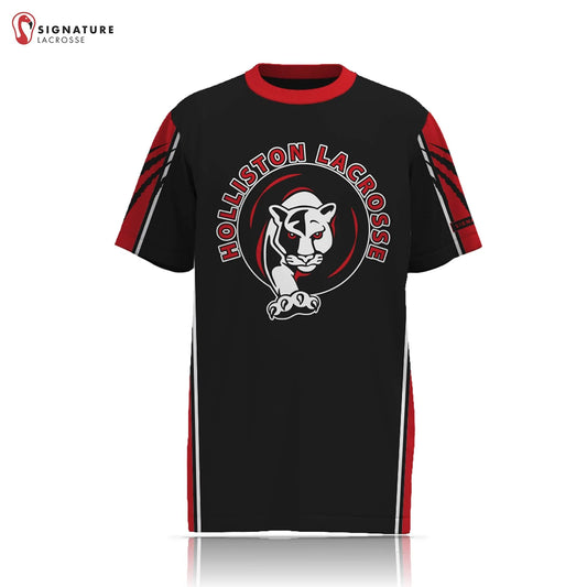 Holliston Youth Lacrosse Men's Short Sleeve Shooter Shirt Signature Lacrosse