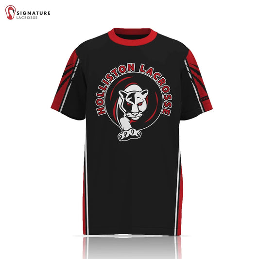 Holliston Youth Lacrosse Men's Short Sleeve Shooter Shirt: Grade 3 & 4 Signature Lacrosse