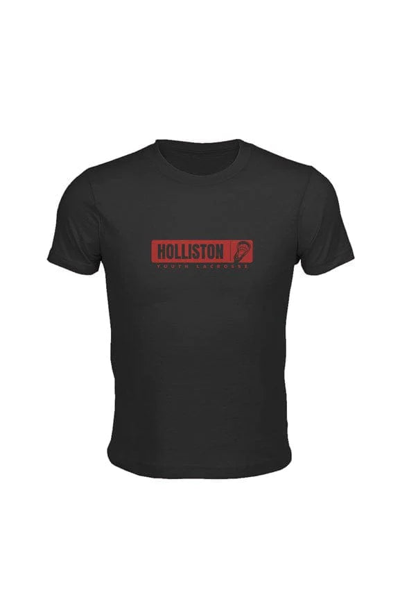 Holliston Youth Lacrosse Youth Cotton Short Sleeve T-Shirt Signature Lacrosse