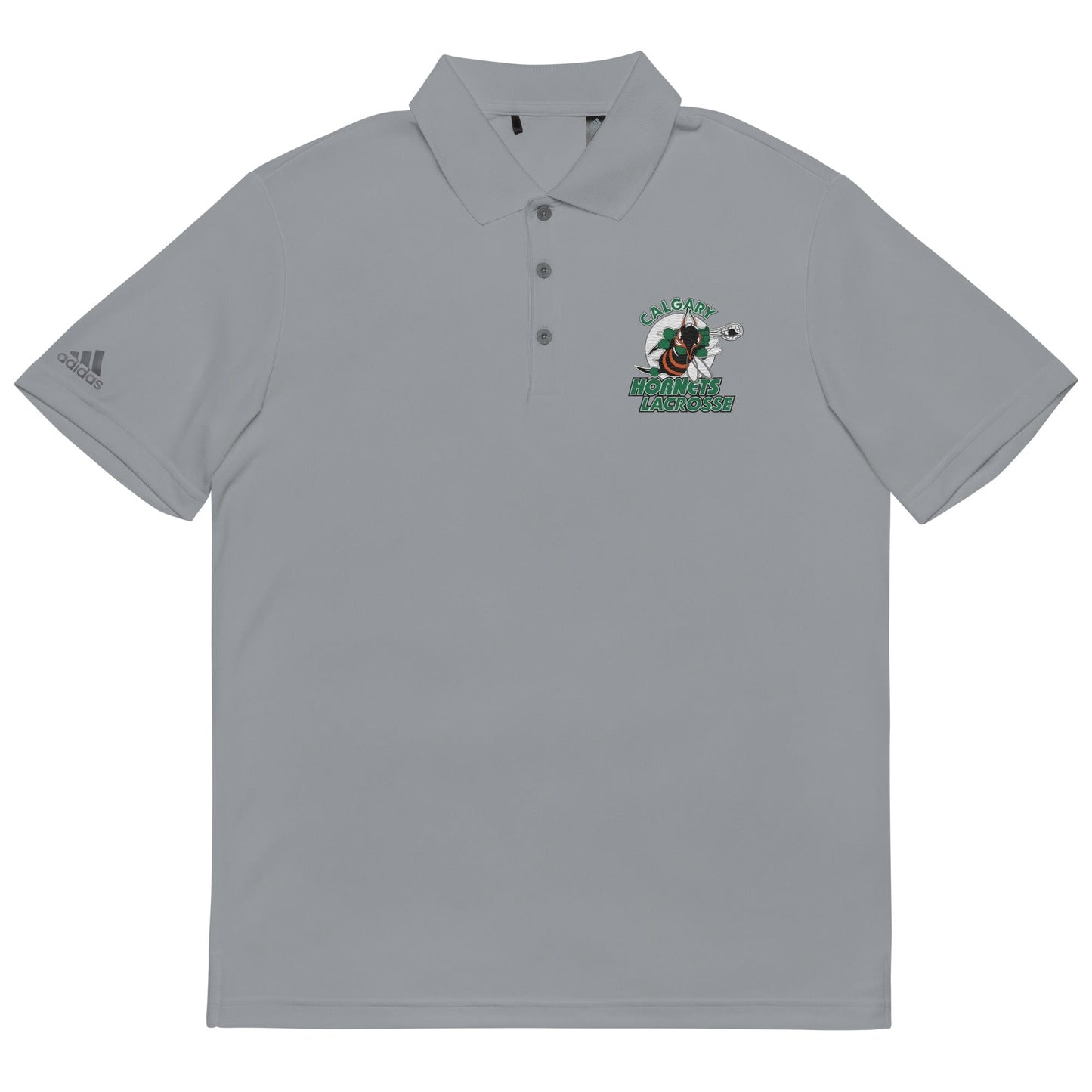 Hornets Lacrosse Adult Adidas Performance Polo Signature Lacrosse