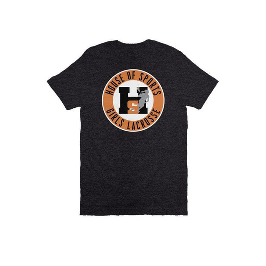 House of Sports Adult Cotton Short Sleeve T-Shirt Signature Lacrosse
