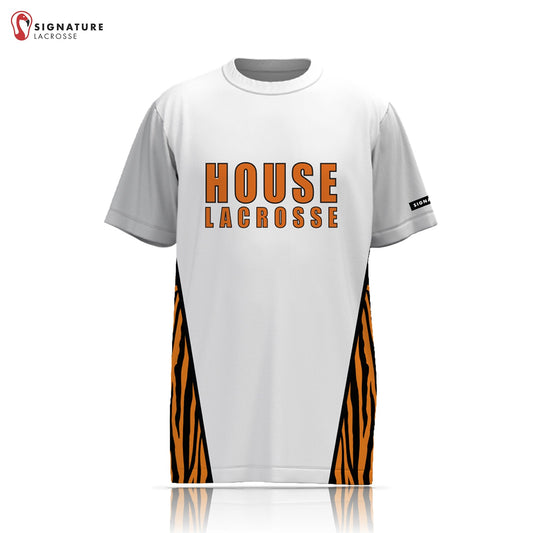 House of Sports Girls Lacrosse Pro Short Sleeve Shooting Shirt Signature Lacrosse